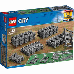 Lego City Rechte En Gebogen Rails 60205, 60205 van Lego te koop bij Speldorado !
