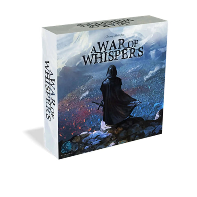 Dit is een foto van het spel A War of Whispers 2nd Ed EN te koop bij Speldorado Spellenwinkel Delft