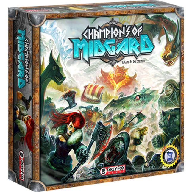 Dit is een foto van het spel Champions of Midgard EN te koop bij Speldorado Spellenwinkel Delft