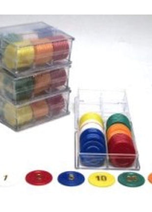 Roulette  Roulettefiches 240 stuks - Kunststof - uitvoering