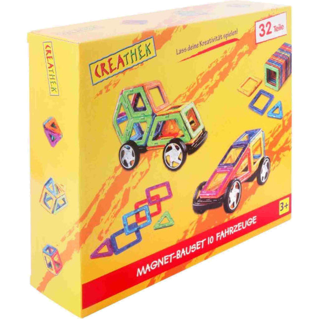 Magneet Bouwset Met Wielen, 32 Delen, 63017841 van Vedes te koop bij Speldorado !