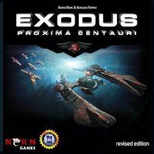 Dit is een foto van het spel Exodus Proxima Centauri - Revised Edition - En te koop bij Speldorado Spellenwinkel Delft