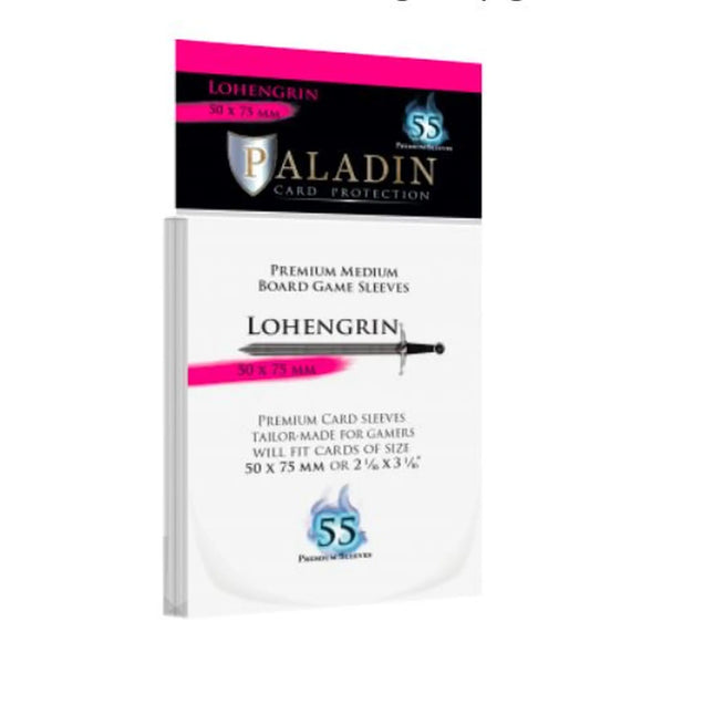 afbeelding artikel Lohengrin Premium Medium 50x75mm (55 Sleeves)