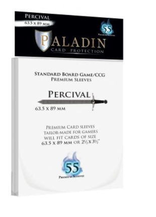 Percival Premium Standard Board Game/Ccg 63.5X89Mm (55 Sleeves) - Sleeves - Kaartspel accessoires,bordspel accessoires