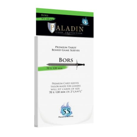 Dit is een foto van het spel Bors Premium Tarot 70X120Mm (55 Sleeves) te koop bij Speldorado Spellenwinkel Delft