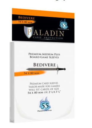 Bedivere Premium Medium Plus 54X80Mm (55 Sleeves) - Sleeves - Kaartspel accessoires,bordspel accessoires