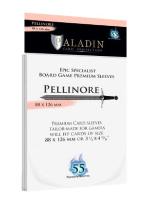 Pellinore 88X126Mm Premium Epic Specialist (55 Sleeves) Paladin Sleeves - Sleeves - Kaartspel accessoires,bordspel accessoires