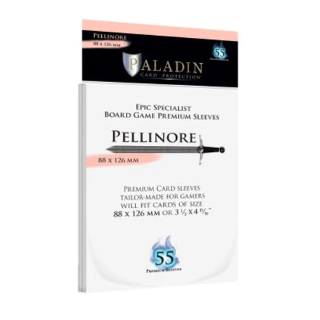 Pellinore 88X126Mm Premium Epic Specialist (55 Sleeves) Paladin Sleeves - Sleeves - Kaartspel accessoires,bordspel accessoires