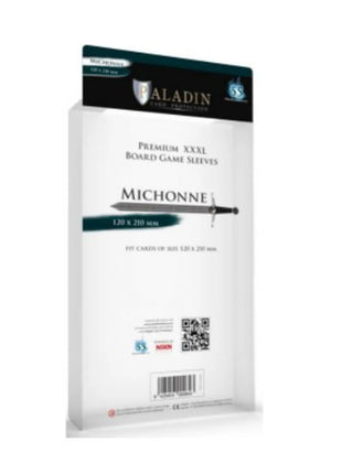 Dit is een foto van het spel Michonne Premium Xxxl 120X210Mm (55 Sleeves) te koop bij Speldorado Spellenwinkel Delft