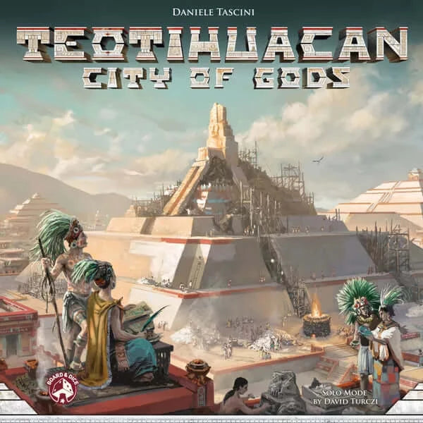 Dit is een foto van het spel Teotihuacan City of Gods EN te koop bij Speldorado Spellenwinkel Delft