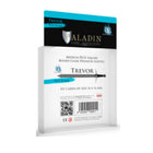 Dit is een foto van het spel Trevor 76X76Mm Premium Medium+ Square (55 Sleeves) Paladin Sleeves te koop bij Speldorado Spellenwinkel Delft