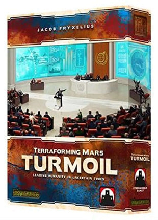 Dit is een foto van het spel Turmoil -Terraforming Mars te koop bij Speldorado Spellenwinkel Delft