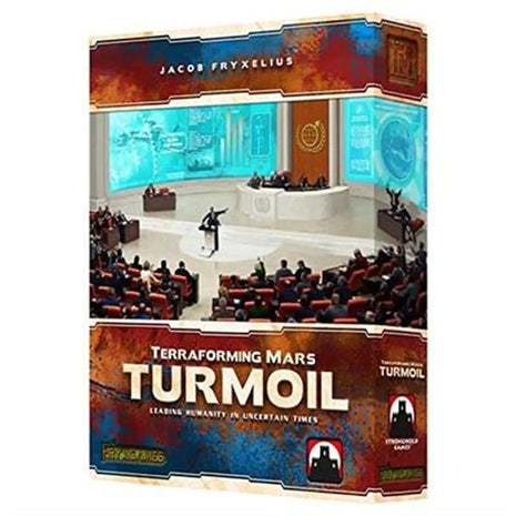 Dit is een foto van het spel Turmoil -Terraforming Mars te koop bij Speldorado Spellenwinkel Delft