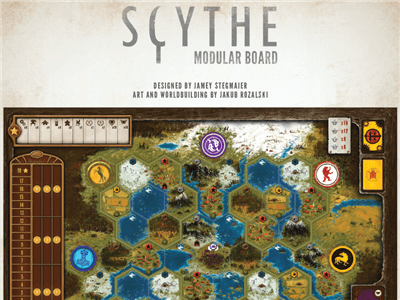 Dit is een foto van het spel Scythe Modular Board EN te koop bij Speldorado Spellenwinkel Delft
