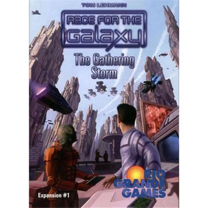 Dit is een foto van het spel Race For The Galaxy The Gathering Storm te koop bij Speldorado Spellenwinkel Delft