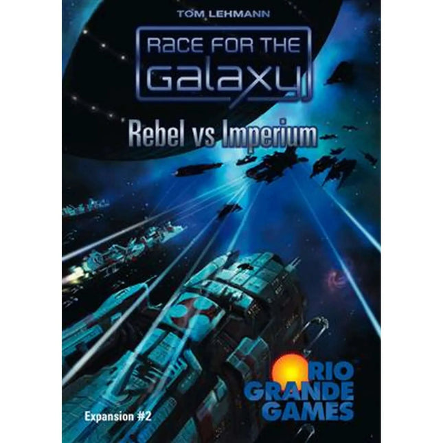 Dit is een foto van het spel Race For The Galaxy Rebel Vs Imperium te koop bij Speldorado Spellenwinkel Delft