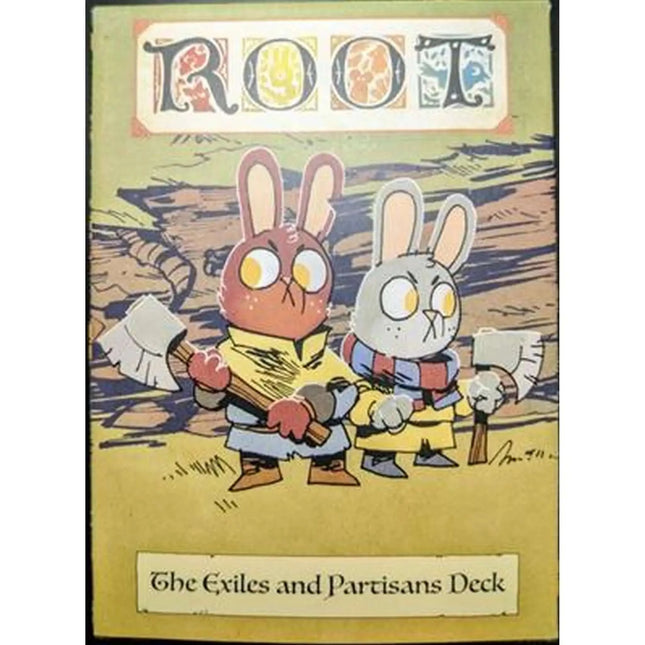 Dit is een foto van het spel Root The Exiles and Partisans Deck EN te koop bij Speldorado Spellenwinkel Delft
