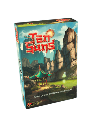 Dit is een foto van het spel Ten Suns te koop bij Speldorado Spellenwinkel Delft