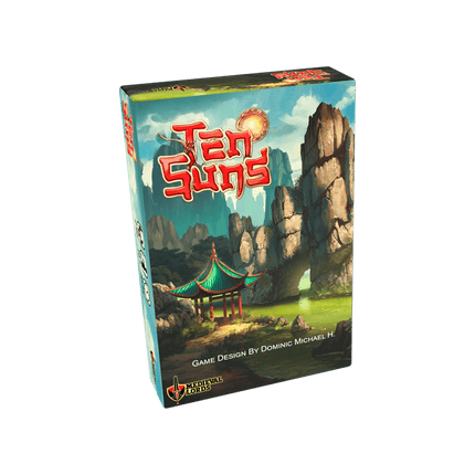 Dit is een foto van het spel Ten Suns te koop bij Speldorado Spellenwinkel Delft