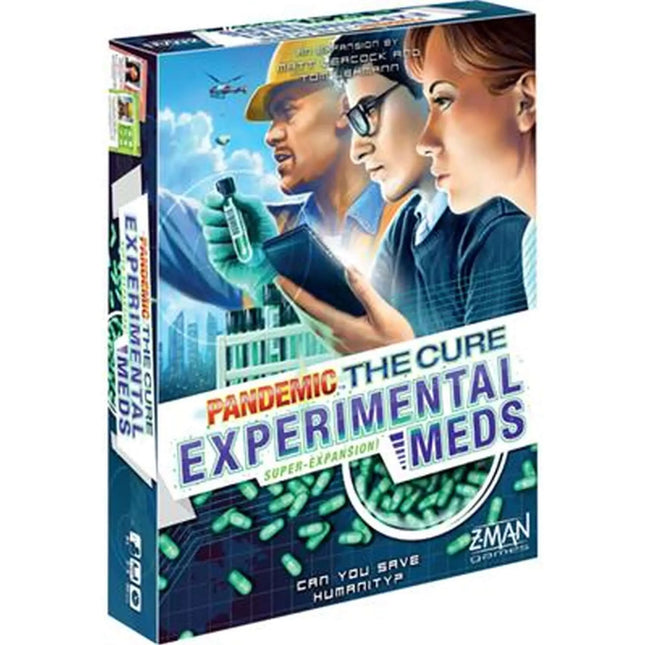 Dit is een foto van het spel Pandemic The Cure Experimental Meds EN te koop bij Speldorado Spellenwinkel Delft