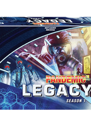 Dit is een foto van het spel Pandemic Legacy Blue Season 1 EN te koop bij Speldorado Spellenwinkel Delft