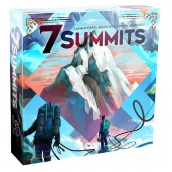 Dit is een foto van het spel 7 Summits te koop bij Speldorado Spellenwinkel Delft