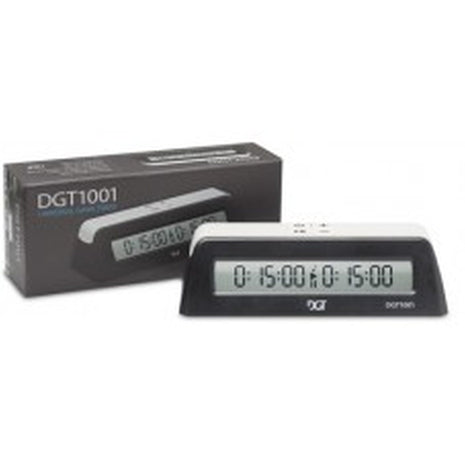 Schaak  Schaakklok Dgt 1001 Digitaal Zwart - Hout - uitvoering