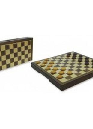 Klassiekers  Damcassette Magnetische.Notenhout - Hout - uitvoering