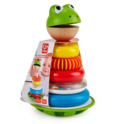 Mr. Frog Stacking Rings, E0457 van Edugro te koop bij Speldorado !