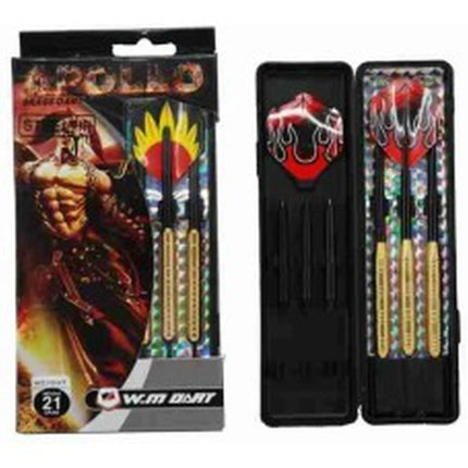 Dit is een foto van het spel Darts Brass Messing 21 Gr 3 In Box Blist te koop bij Speldorado Spellenwinkel Delft