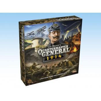 Dit is een foto van het spel Quartermaster General 1914 - En te koop bij Speldorado Spellenwinkel Delft