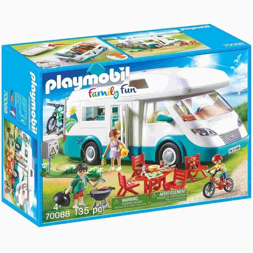 Mobilhome Met Familie - 70088, 70088 van Playmobil te koop bij Speldorado !