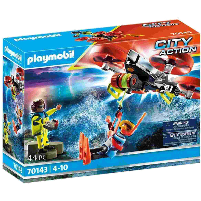 Redding Op Zee: Reddingsduiker Met Reddingsdrone, 20-70143 van Playmobil te koop bij Speldorado !