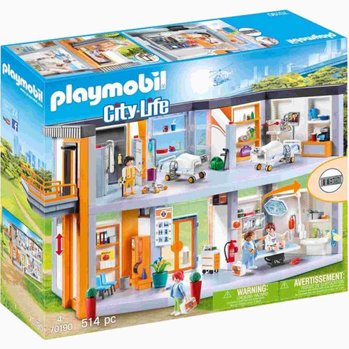 Groot Ziekenhuis Met Inrichting - 70190, 70190 van Playmobil te koop bij Speldorado !