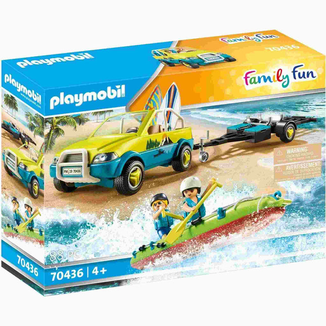 Strandwagen Met Kano'S, 70436 van Playmobil te koop bij Speldorado !