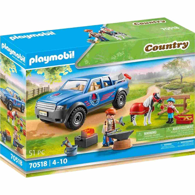 Mobiele Hoefsmid, 70518 van Playmobil te koop bij Speldorado !