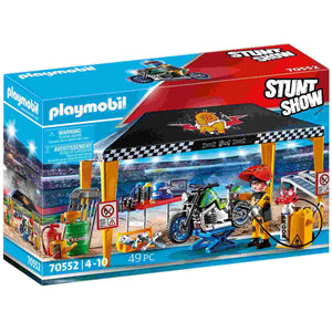Stuntshow Werkplek Tent, 70552 van Playmobil te koop bij Speldorado !