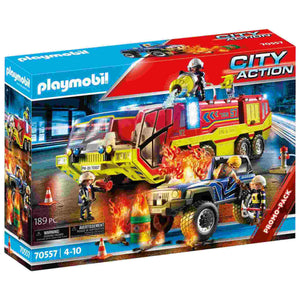 Brandweer Met Brandweerwagen, 70557 van Playmobil te koop bij Speldorado !