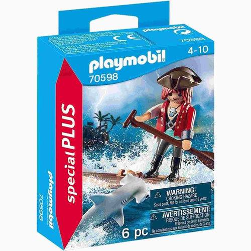 Piraat Met Vlot En Hamerhaai, 70598 van Playmobil te koop bij Speldorado !