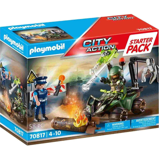 Starterpack Politie: Gevarentraining, 70817 van Playmobil te koop bij Speldorado !