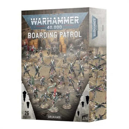 Dit is een foto van het spel Boarding Patrol Drukhari te koop bij Speldorado Spellenwinkel Delft