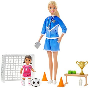 57134381 - Voetbal Trainster, Blond, Glm47, 57134381 van Mattel te koop bij Speldorado !