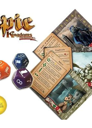 Tiny Epic Kingdoms 2Nd Edition – strategisch kaartspel – 2 tot 4 spelers