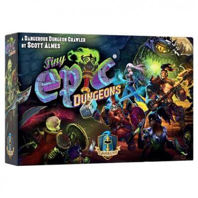 Dit is een foto van het spel Tiny Epic Dungeons EN te koop bij Speldorado Spellenwinkel Delft