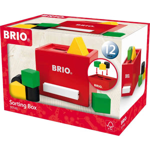 Sorting Box Red, 30148 van Brio te koop bij Speldorado !