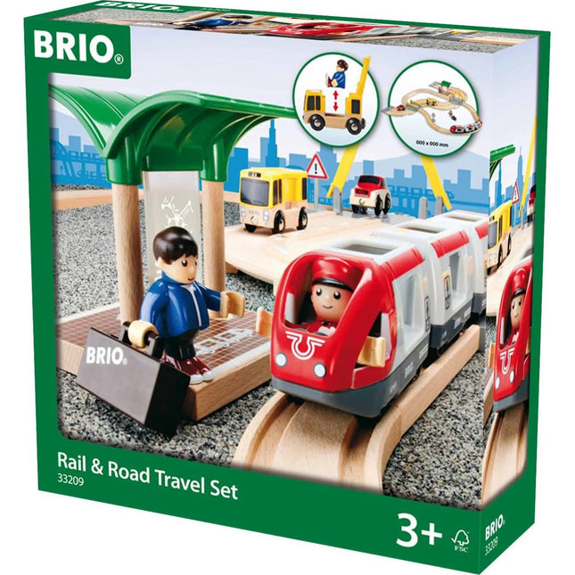 Rail & Road Travel Set, 33209 van Brio te koop bij Speldorado !