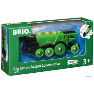 Big Green Action Locomotive, 33593 van Brio te koop bij Speldorado !
