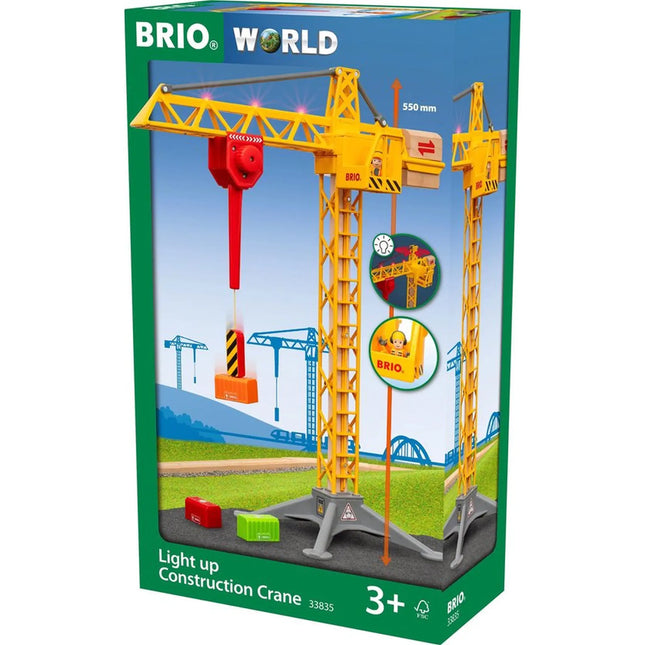 Construction Crane With Lights, 33835 van Brio te koop bij Speldorado !