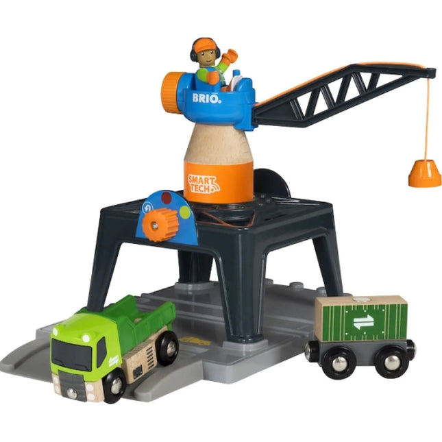 Brio Smarttech Container-Verladestation, 42523691 van Brio te koop bij Speldorado !