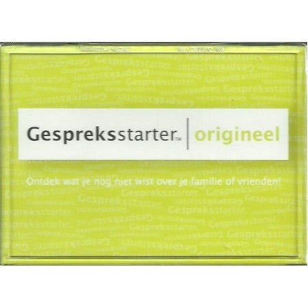  Gespreksstarter Origineel  – party kaartspel – 2 tot 4 spelers